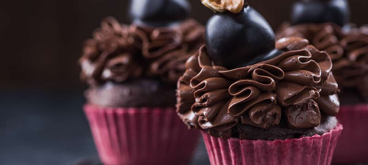 Guinness Chocolate Cupcakes with Mocha Buttercream